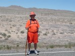 Rick Hammersley in Nevada Desert