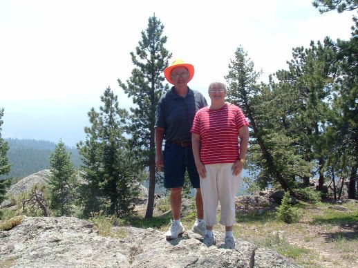 Rick & Val in Rocky Mountain National Park